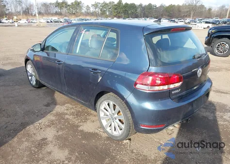 2014 Volkswagen Golf 2.0L Tdi из США, поврежденный, VIN WVWDM7AJ6EW009313
